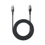 Vyvylabs Superb Series Fast Charging Cable Type-C to Type-C 100W 1M Dark Gray - VCJLCC100-GY